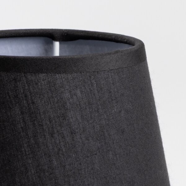 Brilagi - Abajur universal NUBILA E27 13x9 cm negru