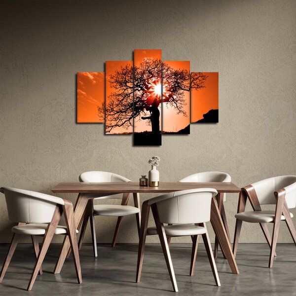 Tablou - Fag la apus de soare (150x105 cm)