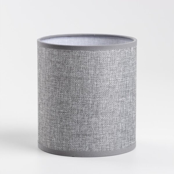 Brilagi - Abajur universal NUBILA E27 15,5x14 cm gri