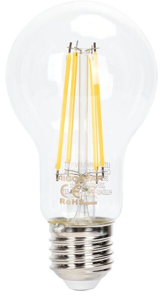 Bec LED dimabil Aigostar FILAMENT A60 E27/6W/230V 2700K