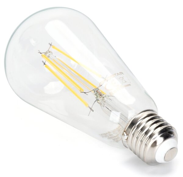 Bec LED dimabil Aigostar FILAMENT ST64 E27/6W/230V 2700K