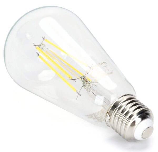 Bec LED dimabil Aigostar FILAMENT ST64 E27/6W/230V 6500K