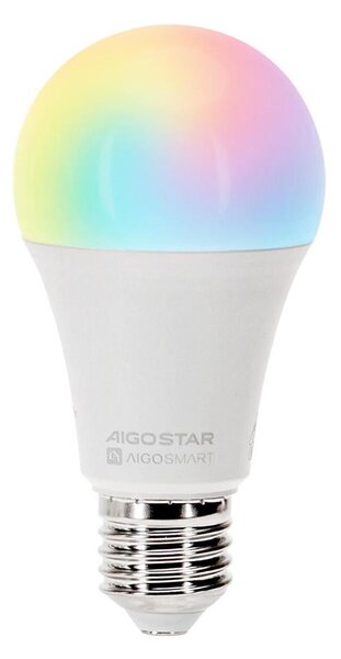 Bec LED RGBW dimabil Aigostar A60 E27/12W/230V 2700-6500K Wi-Fi