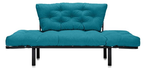 Canapea Extensibilă 2 locuri SUNNY, pentru terasă, 155x70x85 cm, Turcoaz-Enjoy