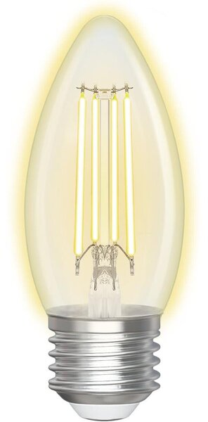 Bec LED dimabil Aigostar FILAMENT C35 E27/4,5W/230V 2700-6500K Wi-Fi