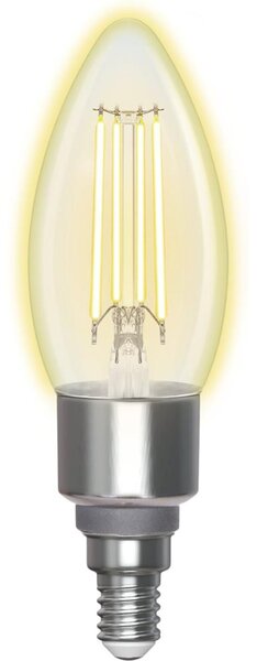 Bec LED dimabil Aigostar FILAMENT C35 E14/4,5W/230V 2700-6500K Wi-Fi