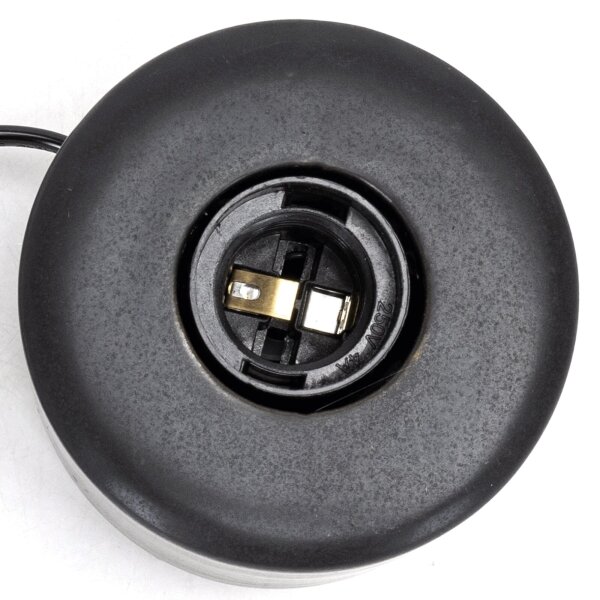 Lampă de masă Aigostar 1xE27/60W/230V negru