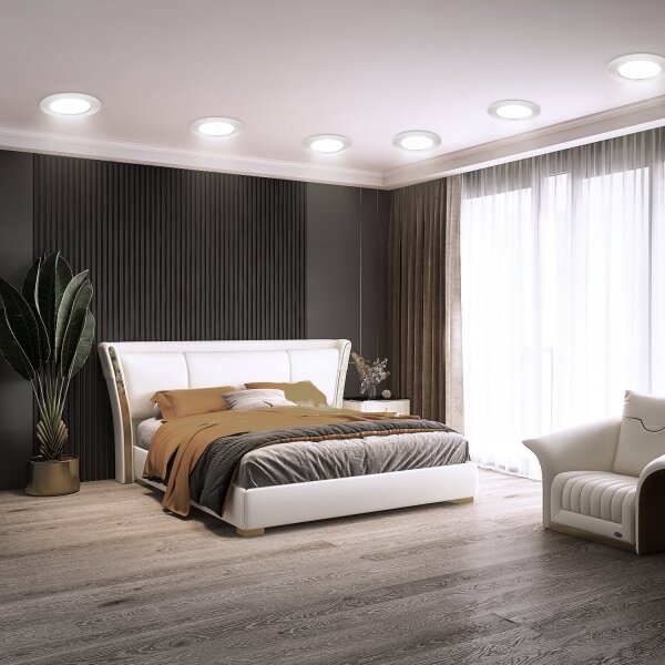 Corp de iluminat LED încastrat Aigostar ULTRATHIN LED/9W/230V 6000K alb