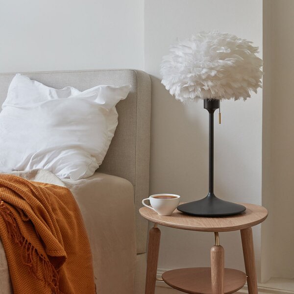 UMAGE Eos mini lampă de masă alb/negru, Alb, Camera de zi / sufragerie, Design