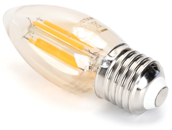 Bec LED dimabil Aigostar FILAMENT C35 E27/4W/230V 2200K