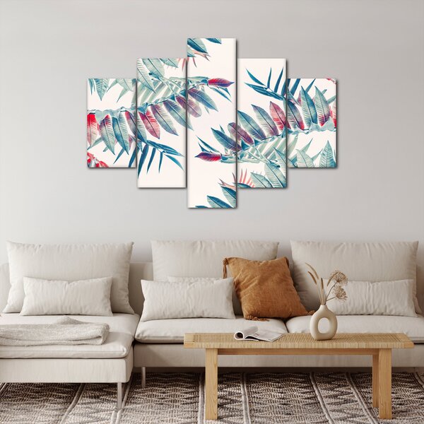 Tablou - Frunze tropicale (150x105 cm)