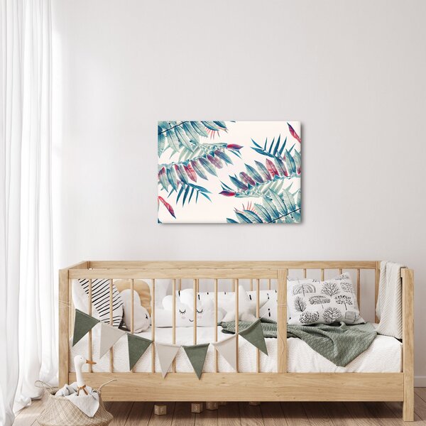 Tablou - Frunze tropicale (70x50 cm)