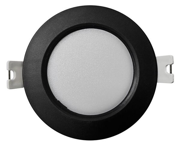 Corp de iluminat LED încastrat CIRCLE LED/3W/230V 4000K d. 9 cm negru