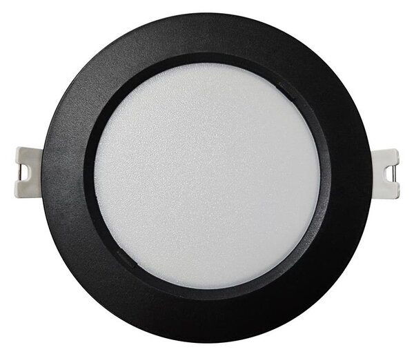 Corp de iluminat LED încastrat CIRCLE LED/6W/230V 4000K d. 12 cm negru
