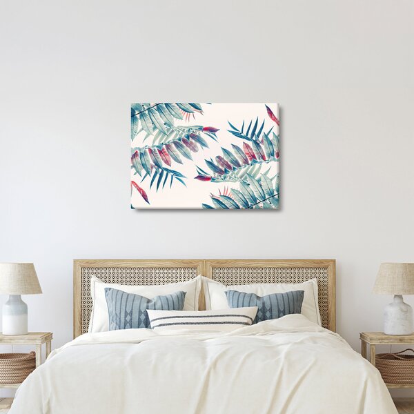 Tablou - Frunze tropicale (70x50 cm)