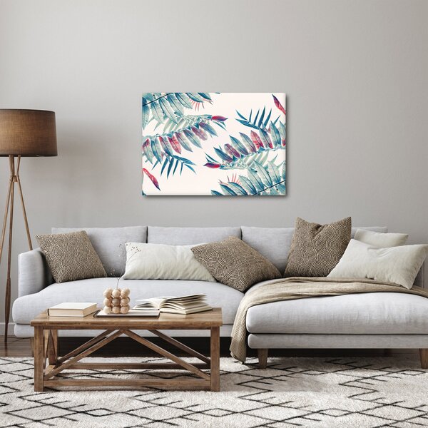 Tablou - Frunze tropicale (70x50 cm)