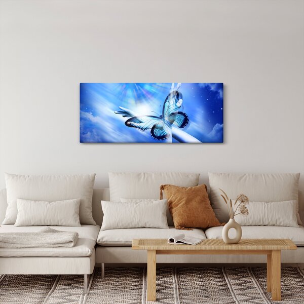 Tablou - Fluture, simbolul speranței (120x50 cm)