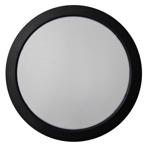 Plafoineră LED ROUND LED/24W/230V 4000K d. 28,8 cm negru