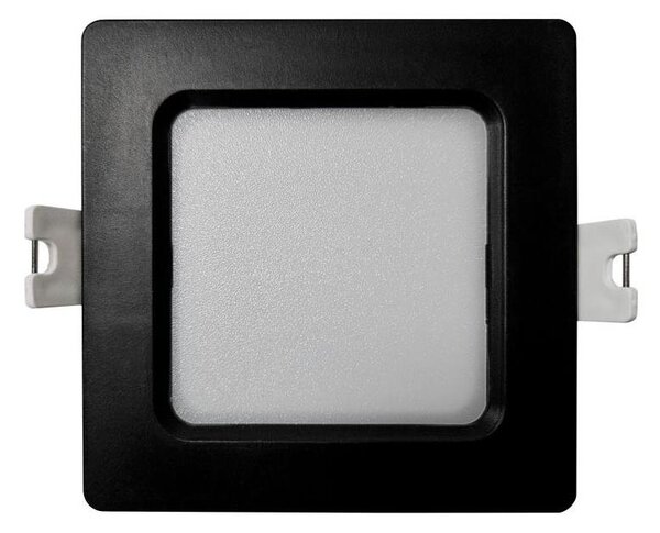 Corp de iluminat LED încastrat SQUARE LED/3W/230V 4000K 9x9 cm negru