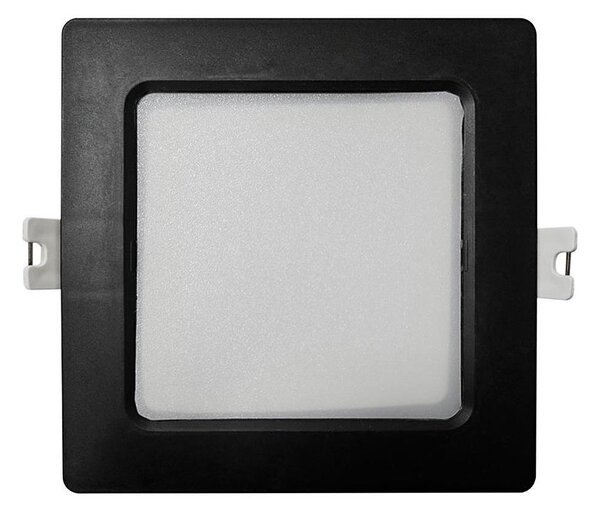 Corp de iluminat LED încastrat SQUARE LED/6W/230V 4000K 12x12 cm negru