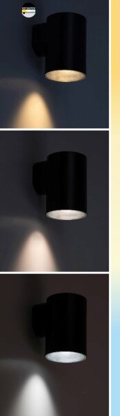 Aplică LED de exterior Rabalux 77154 URFA LED/9W/230V IP65 negru