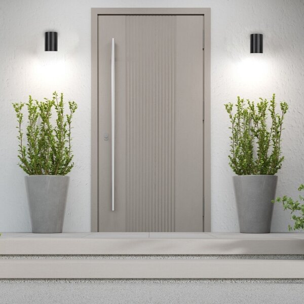 Aplică LED de exterior Rabalux 77154 URFA LED/9W/230V IP65 negru