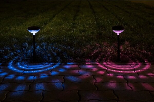 Rabalux 77177 - Lampa solară LED RGB MONOR LED/0,1W/1,2V 600mAh IP44