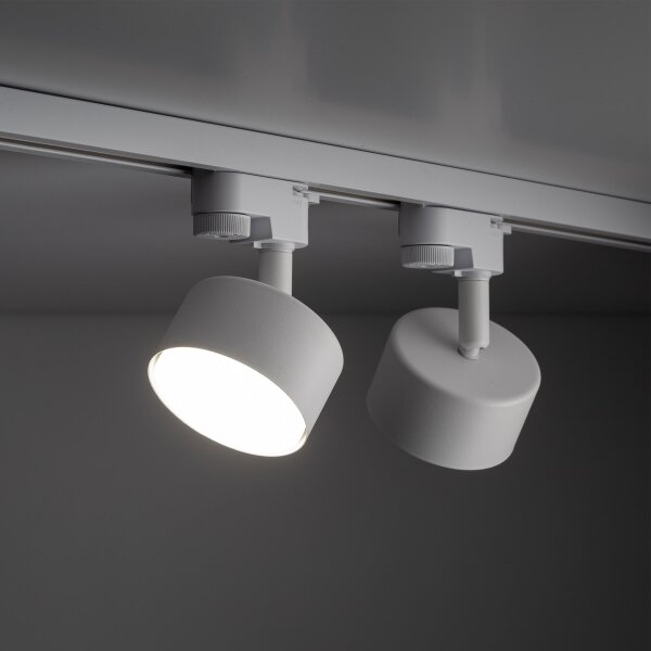 Spot pentru sistem de șină AVIA 1xGX53/15W/230V alb