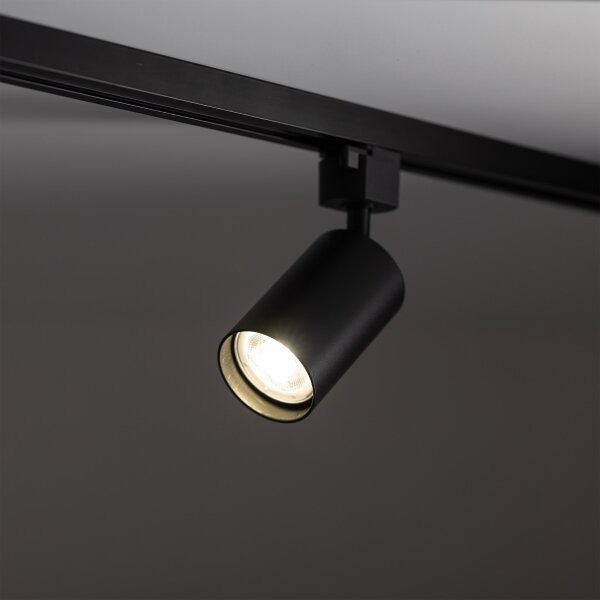 Spot pentru sistem de șină TRACER 1xGU10/10W/230V negru