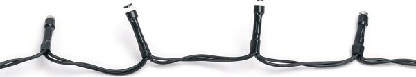 Aigostar - Ghirlandă LED exterior 200 LED, 8 funcții, 3 x AA, 10,3 m, IP44, multicolor