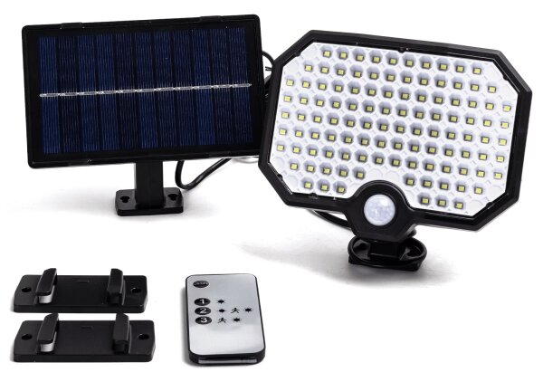 Corp de iluminat LED solar cu senzor de mișcare Aigostar LED/2,4W/3,7V IP65