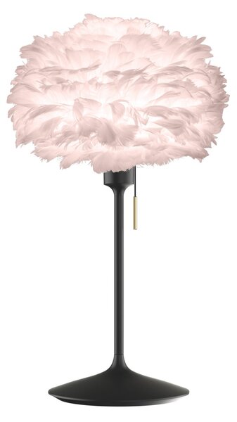 UMAGE Eos mini lampă de masă roz/negru, Roz / Rosé, Camera de zi / sufragerie, Metal, Design