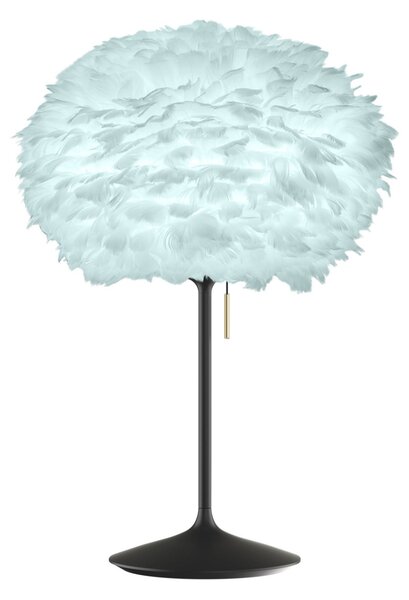 UMAGE Eos Medium lampă masă albastru deschis/negru, Albastru, Camera de zi / sufragerie, Design