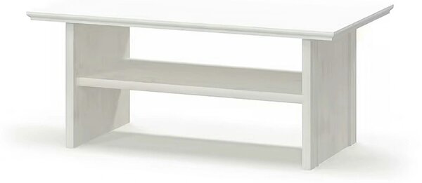 Mobilier living clasic IRYS, pin alb anderson, PAL laminat, 7 piese