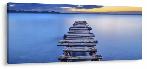 Tablou - Ponton, Zadar, Croația (120x50 cm)
