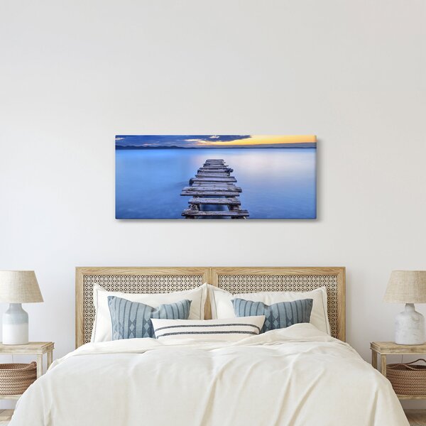 Tablou - Ponton, Zadar, Croația (120x50 cm)