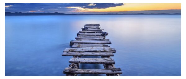 Tablou - Ponton, Zadar, Croația (120x50 cm)