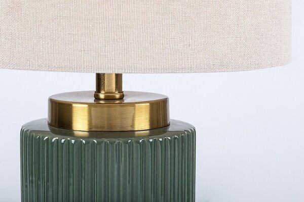 Rabalux Glovy veioză 1x40 W alb-verde 74046