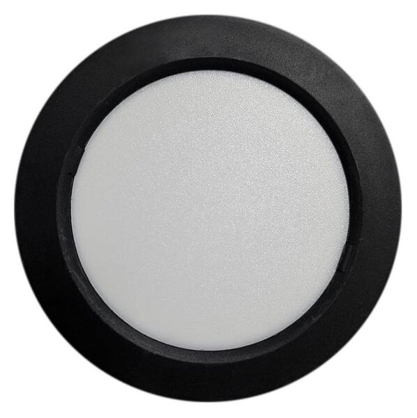 Plafoineră LED ROUND LED/6W/230V 4000K d. 12,1 cm negru