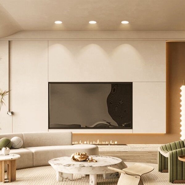 SET 3x corp de iluminat LED încastrat de exterior Aigostar LED/4,8W/230V 3000K IP65 alb