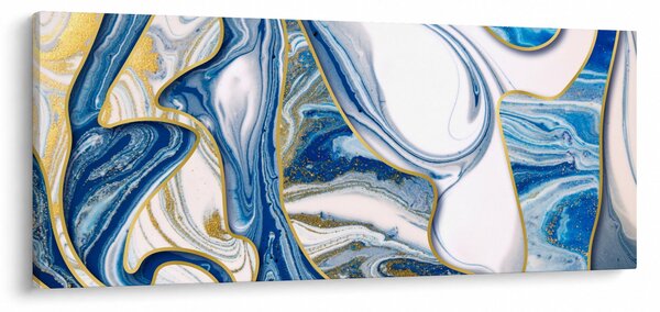 Tablou - Valuri de marmură (120x50 cm)