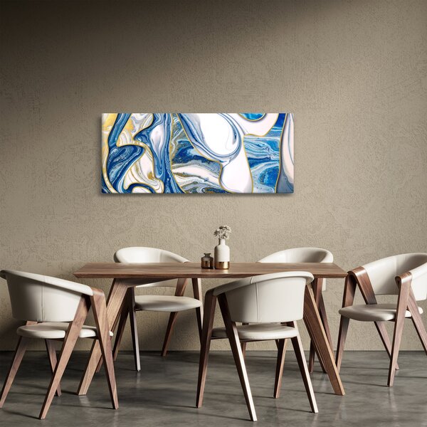 Tablou - Valuri de marmură (120x50 cm)