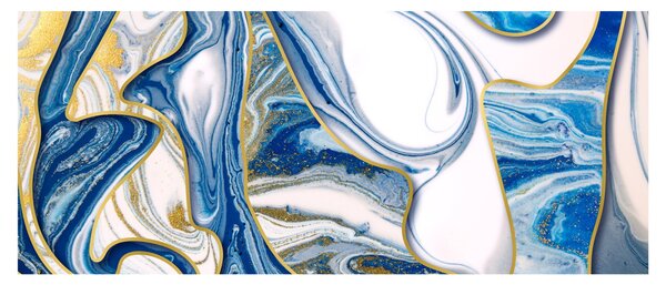 Tablou - Valuri de marmură (120x50 cm)