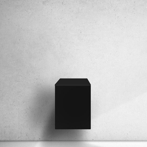 Oltens Lun dulap 40x45x52 cm sub chiuveta pe perete negru mat 60031300