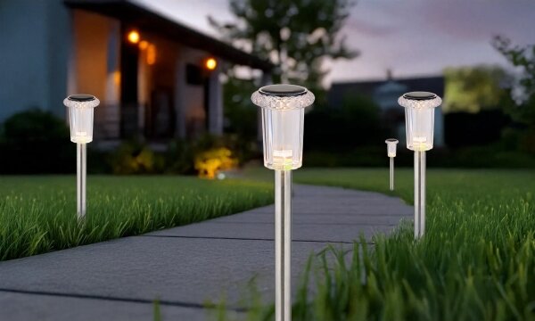 Globo 33988-4 - Set 4x LED lampă solară LED/0,06W/1,2V IP44