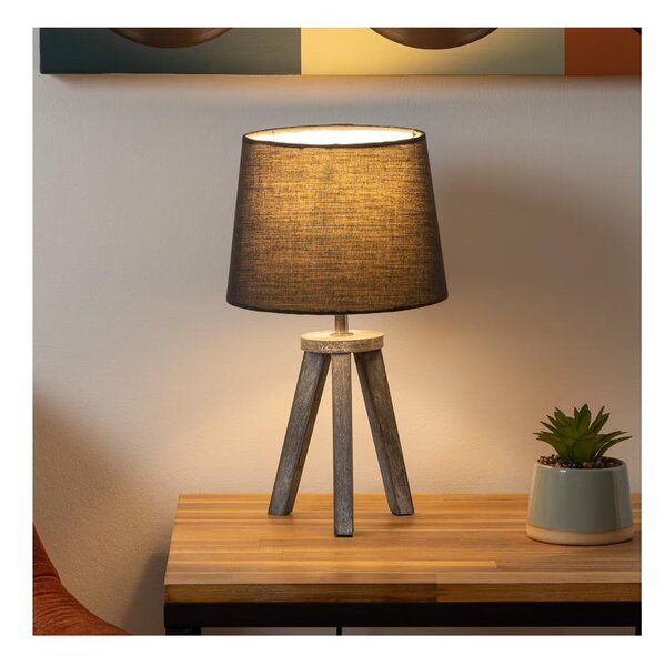 Lampă de masă Atmosphera MINI 1xE14/25W/230V pin/gri