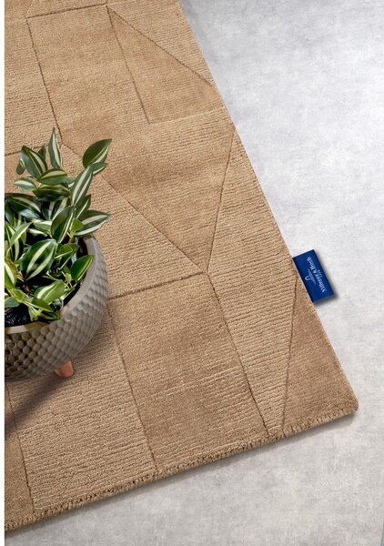Covor tip traversă bej țesut manual din lână 80x250 cm Ursule – Villeroy&Boch