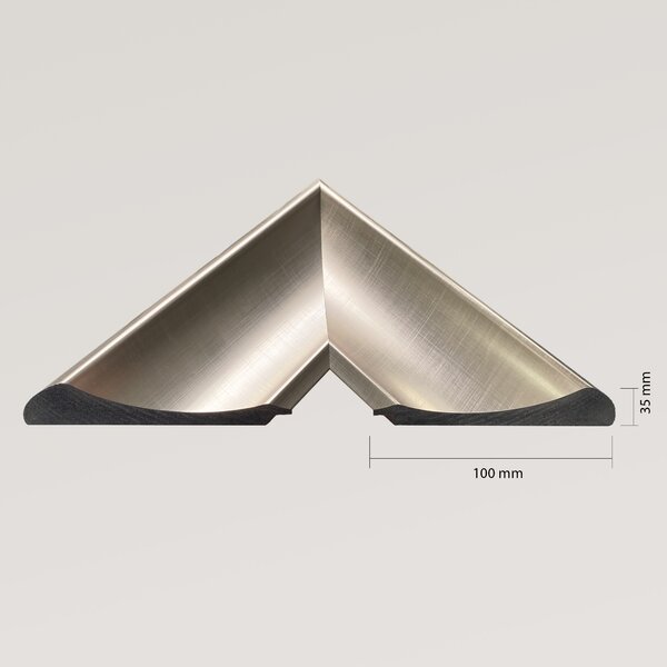 Ars Longa Monza oglindă 68.4x88.4 cm dreptunghiular argint MONZA5070-S