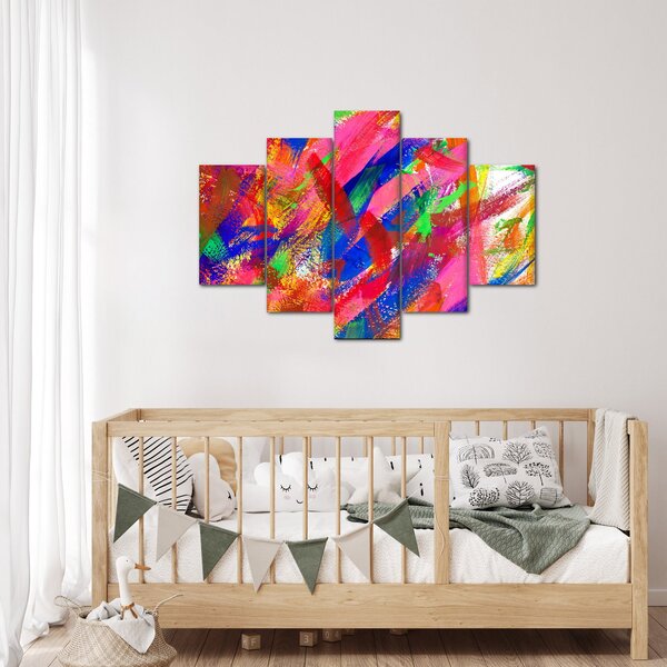 Tablou - Abstract colorat (150x105 cm)