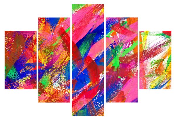 Tablou - Abstract colorat (150x105 cm)
